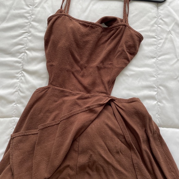 Pacsun brown skort romper - Picture 1 of 5
